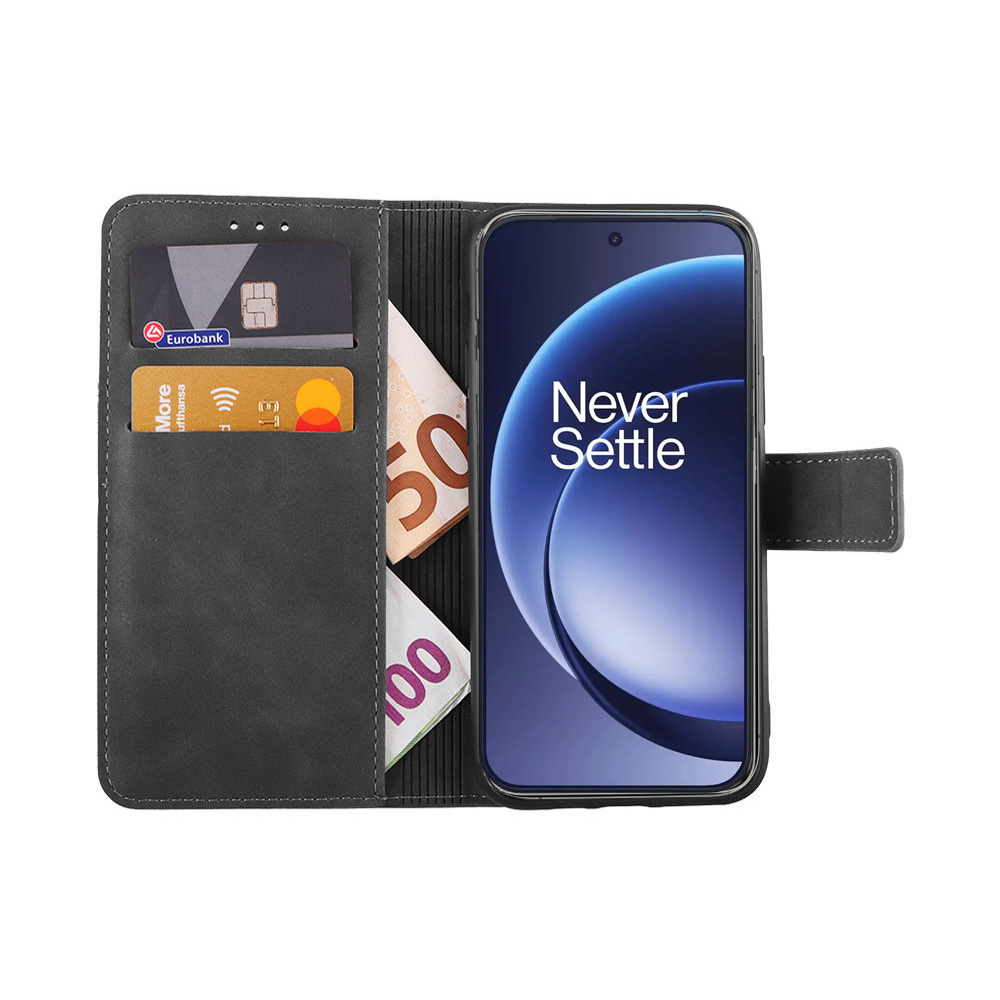 LIME ESSENTIAL ΘΗΚΗ ONEPLUS 15 5G 6.78in MAGNET BOOK STAND CLIP GREY - Image 2