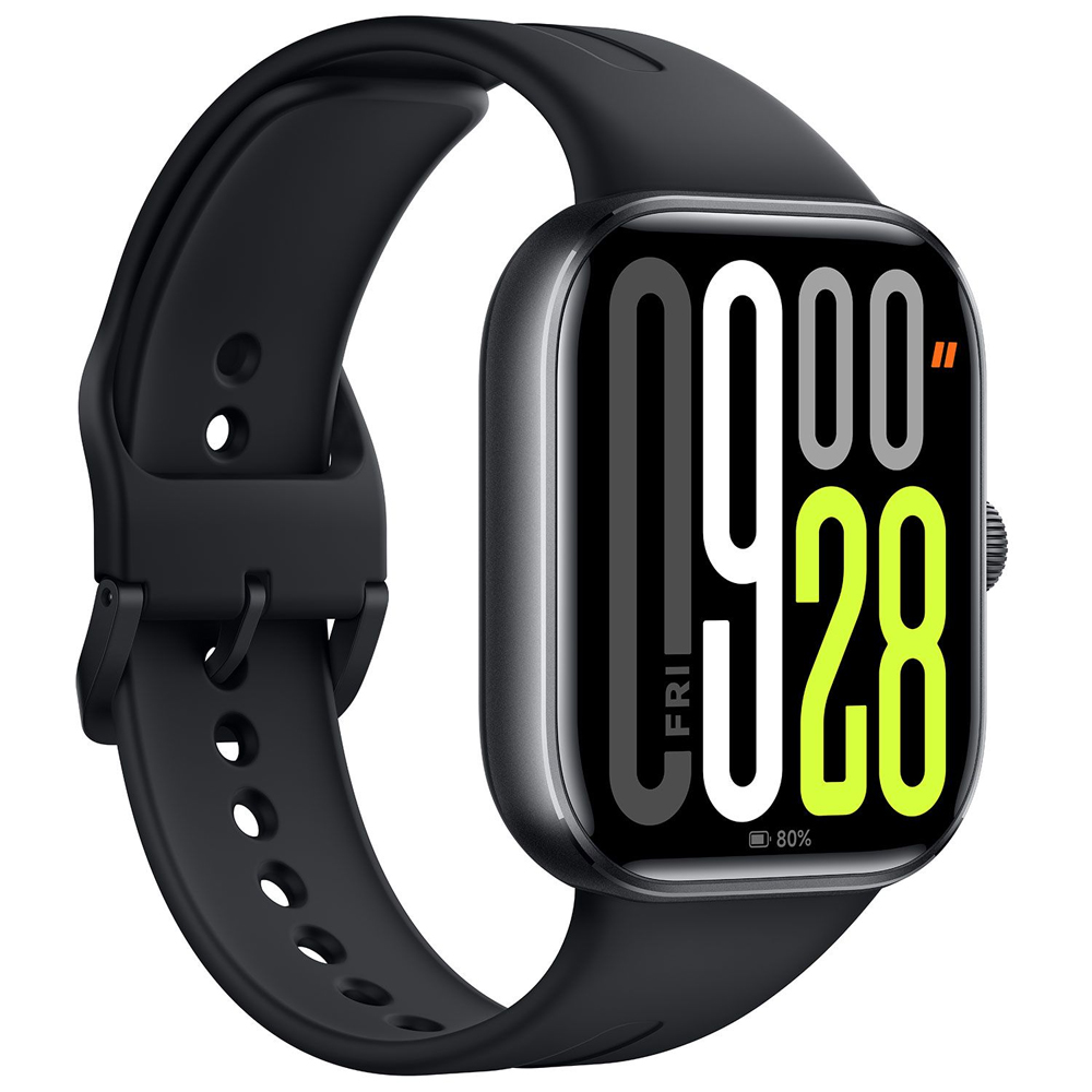 SMART WATCH XIAOMI REDMI WATCH 5 ALUMINIUM 48MM 2.07in BHR9389GL 1GB/164MB BT V 5.3 ΑΔΙΑΒΡΟΧΟ ΜΕ ΠΑΛΜΟΓΡΑΦΟ OBSIDIAN BLACK GW - Image 3