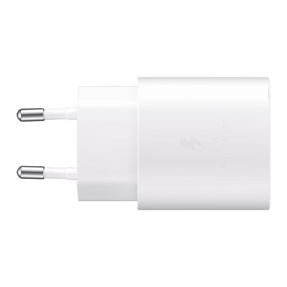 TRAVEL SAMSUNG EP-TA800XWEGWW TYPE C 5V 3A/9V 2.77A/11V 2.25A 25W FAST CHARGE+USB DATA TYPE C TO TYPE C WHITE PACKING OR - Image 2