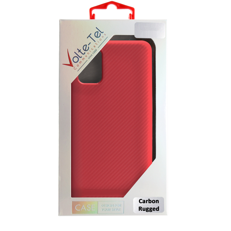 VOLTE-TEL ΘΗΚΗ IPHONE 11 6.1" CARBON RUGGED CAMERA PROTECTIVE RED - Image 9