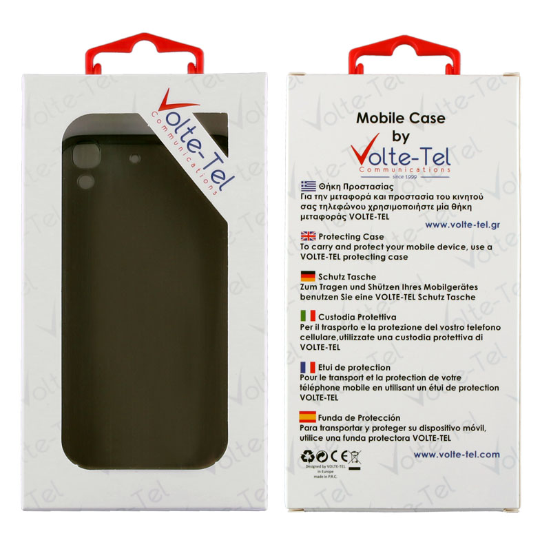 VOLTE-TEL ΘΗΚΗ IPHONE 11 6.1" SLIMCOLOR AIR TPU ΔΙΑΦΑΝΗ ΓΚΡΙ - Image 3