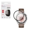 VOLTE-TEL PLEXI TEMPERED GLASS HUAWEI WATCH GT 6 46mm 3D EDGE 1.47in 0.30mm FULL GLUE FULL COVER BLACK