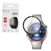 VOLTE-TEL PLEXI TEMPERED GLASS HUAWEI WATCH GT 6 PRO 46mm 3D EDGE 1.47in 0.30mm FULL GLUE FULL COVER BLACK