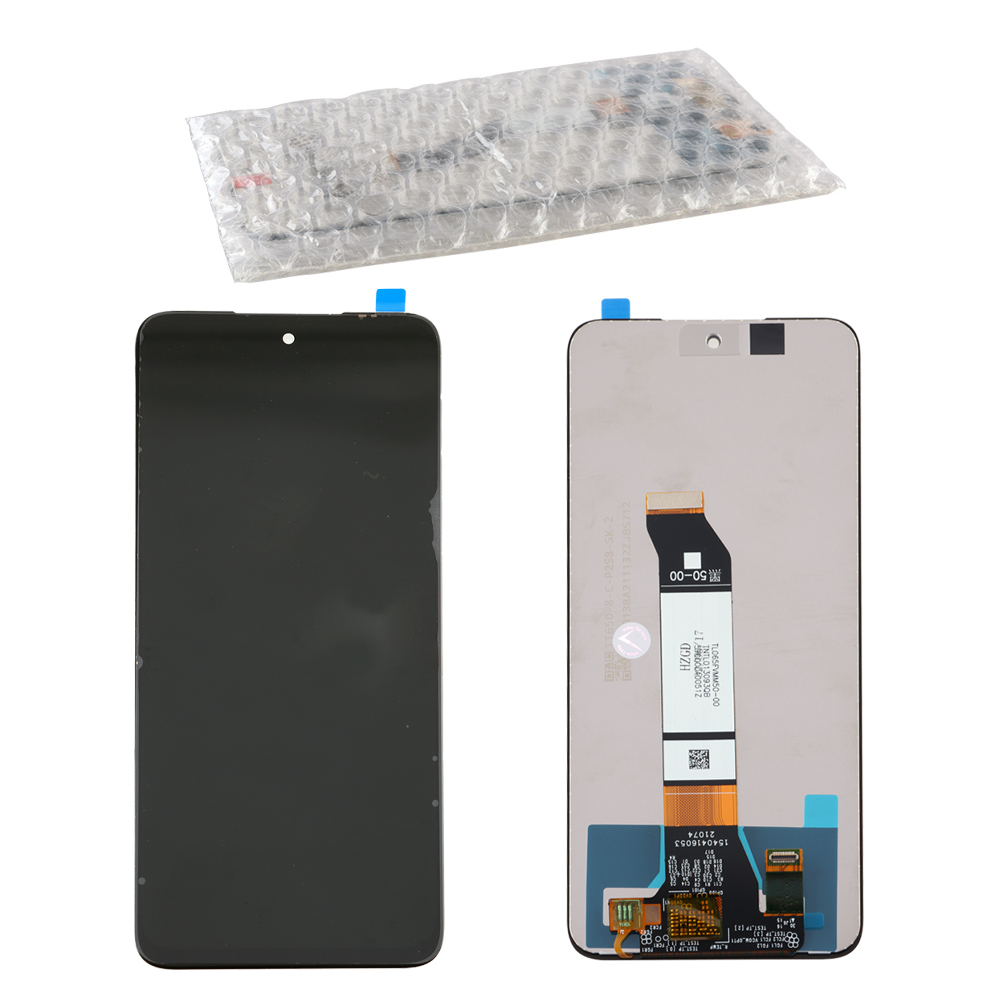 XIAOMI REDMI NOTE 10 5G/POCO M3 PRO 5G ΟΘΟΝΗ + TOUCH SCREEN + LENS BLACK REF. OR