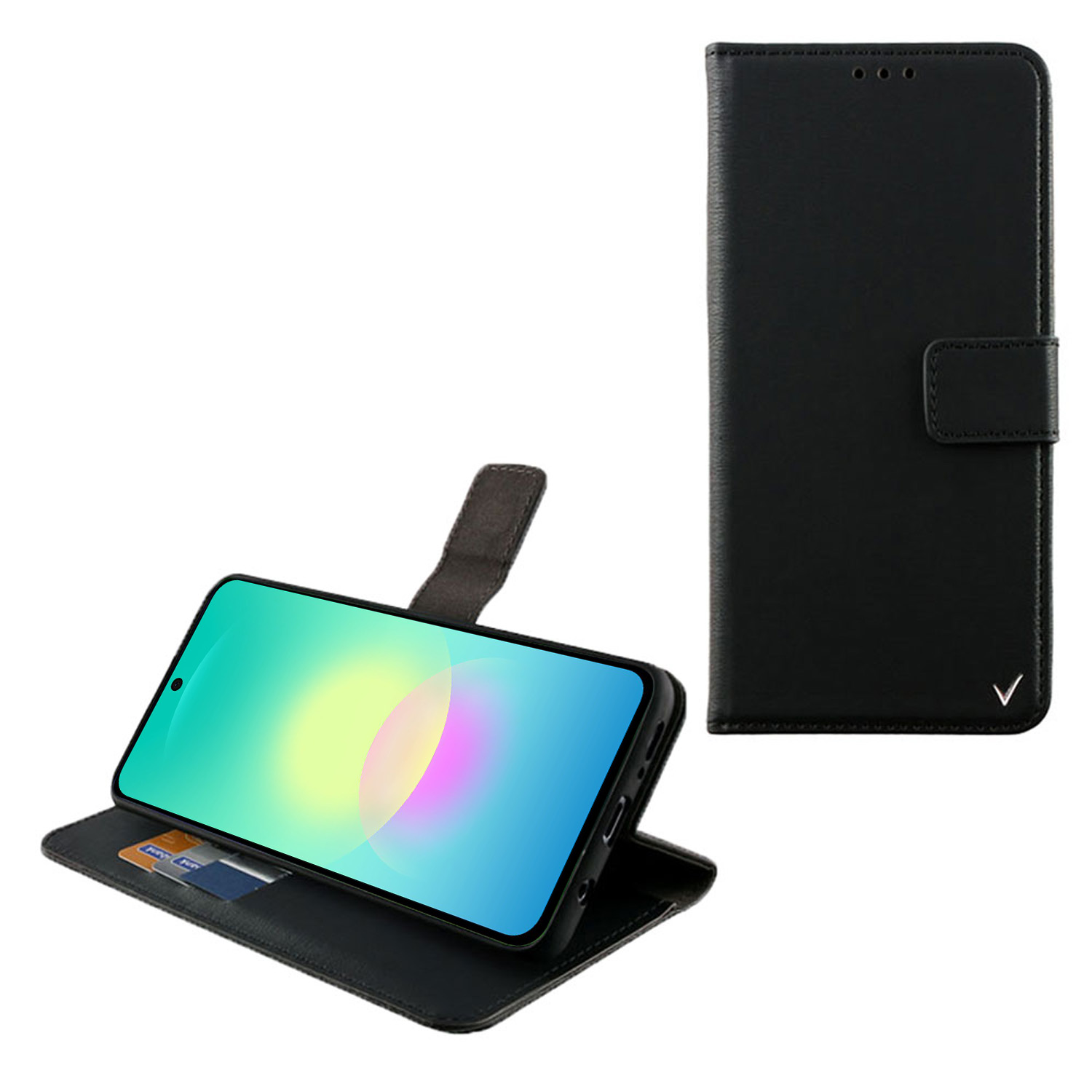 VOLTE-TEL ALLURE ΘΗΚΗ SAMSUNG A27 5G A276 6.7in MAGNET BOOK STAND CLIP BLACK