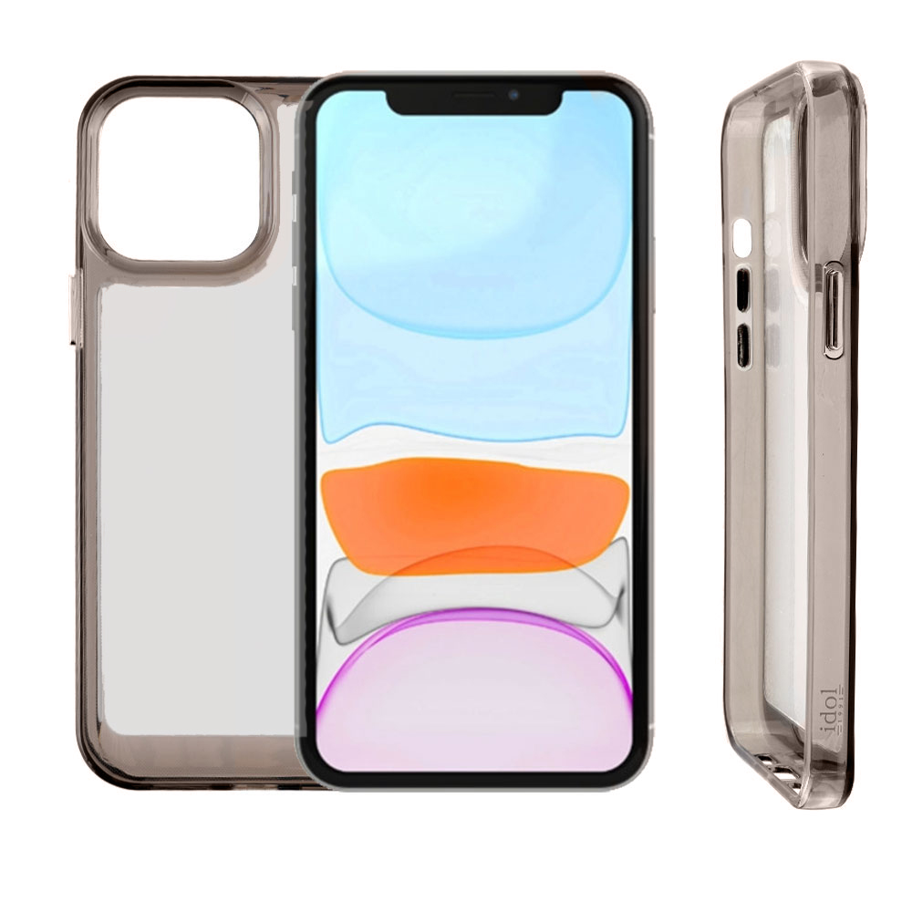 IDOL 1991 CRISTALYTE TPU ΘΗΚΗ IPHONE 11 6.1in CAMERA GUARD ΔΙΑΦΑΝΗ ΓΚΡΙ