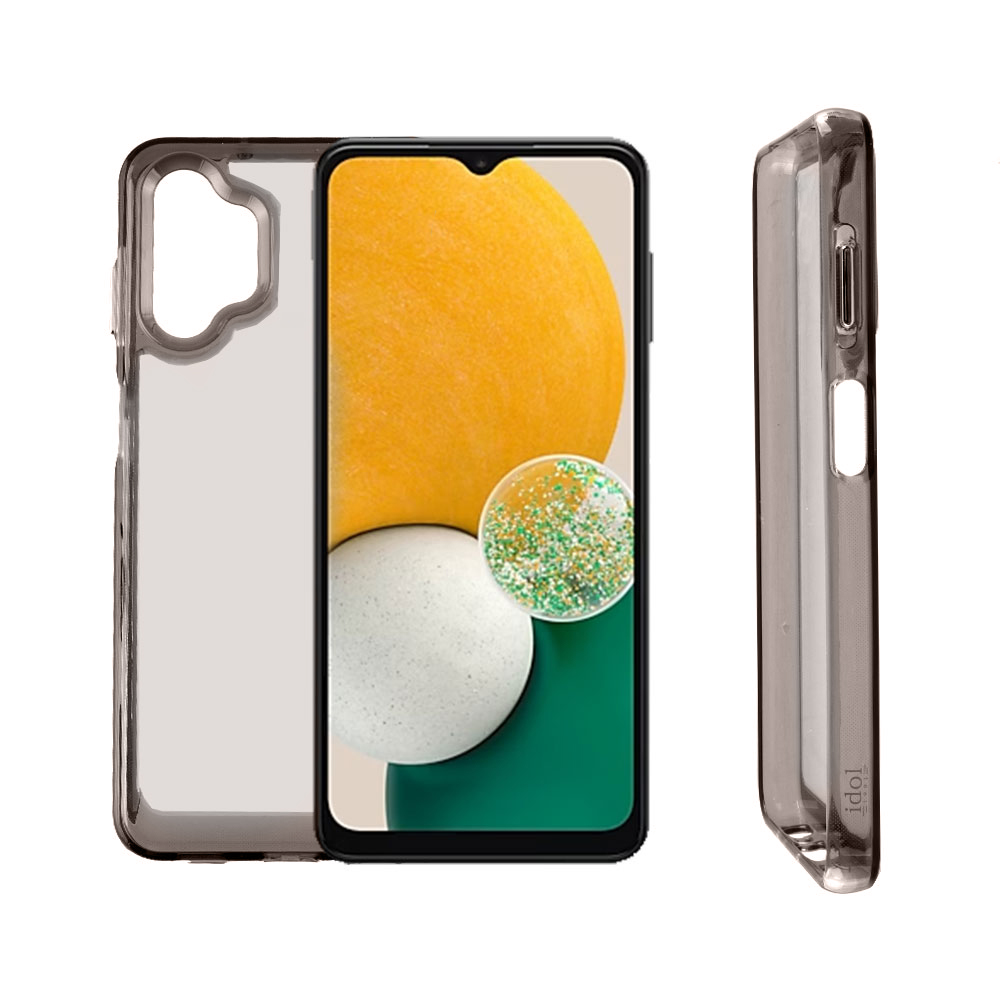 IDOL 1991 CRISTALYTE TPU ΘΗΚΗ SAMSUNG A04s A047/A13 5G A136U 6.5in CAMERA GUARD ΔΙΑΦΑΝΗ ΓΚΡΙ