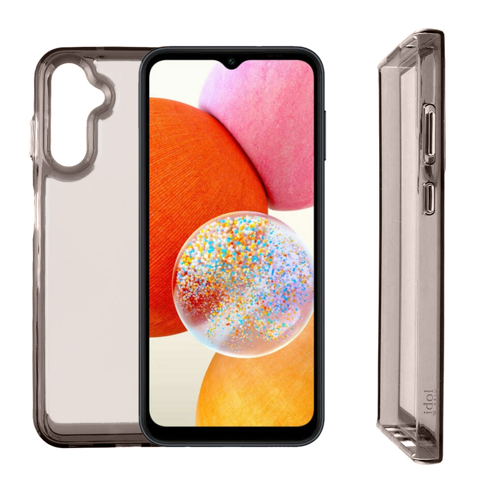 IDOL 1991 CRISTALYTE TPU ΘΗΚΗ SAMSUNG A14 4G A145/A14 5G A146 6.6in CAMERA GUARD ΔΙΑΦΑΝΗ ΓΚΡΙ