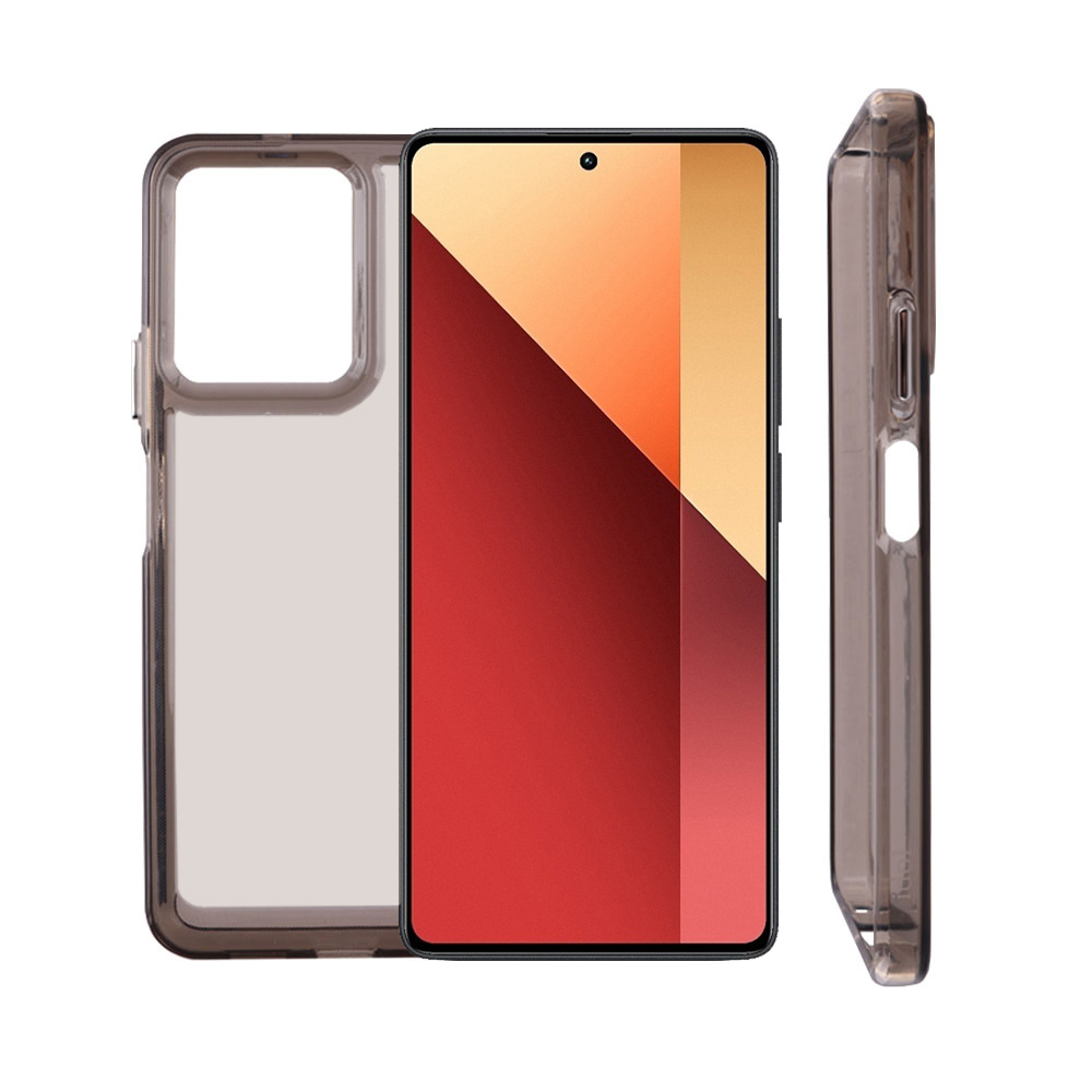 IDOL 1991 CRISTALYTE TPU ΘΗΚΗ XIAOMI REDMI NOTE 13 4G 6.67in CAMERA GUARD ΔΙΑΦΑΝΗ ΓΚΡΙ
