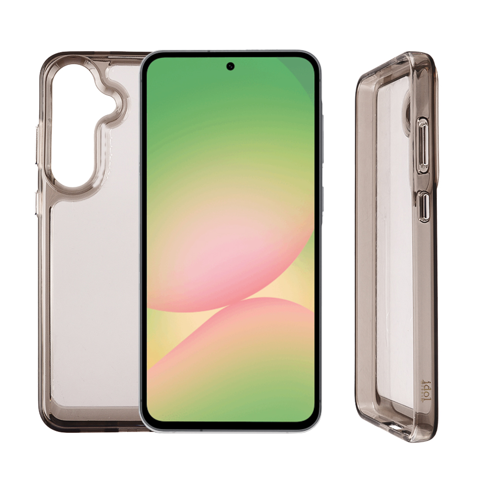 IDOL 1991 CRISTALYTE TPU ΘΗΚΗ SAMSUNG A56 5G A566 6.7in CAMERA GUARD ΔΙΑΦΑΝΗ ΓΚΡΙ