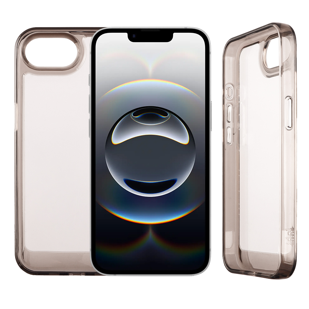 IDOL 1991 CRISTALYTE TPU ΘΗΚΗ IPHONE 16E/ IPHONE 17E 6.1in CAMERA GUARD ΔΙΑΦΑΝΗ ΓΚΡΙ