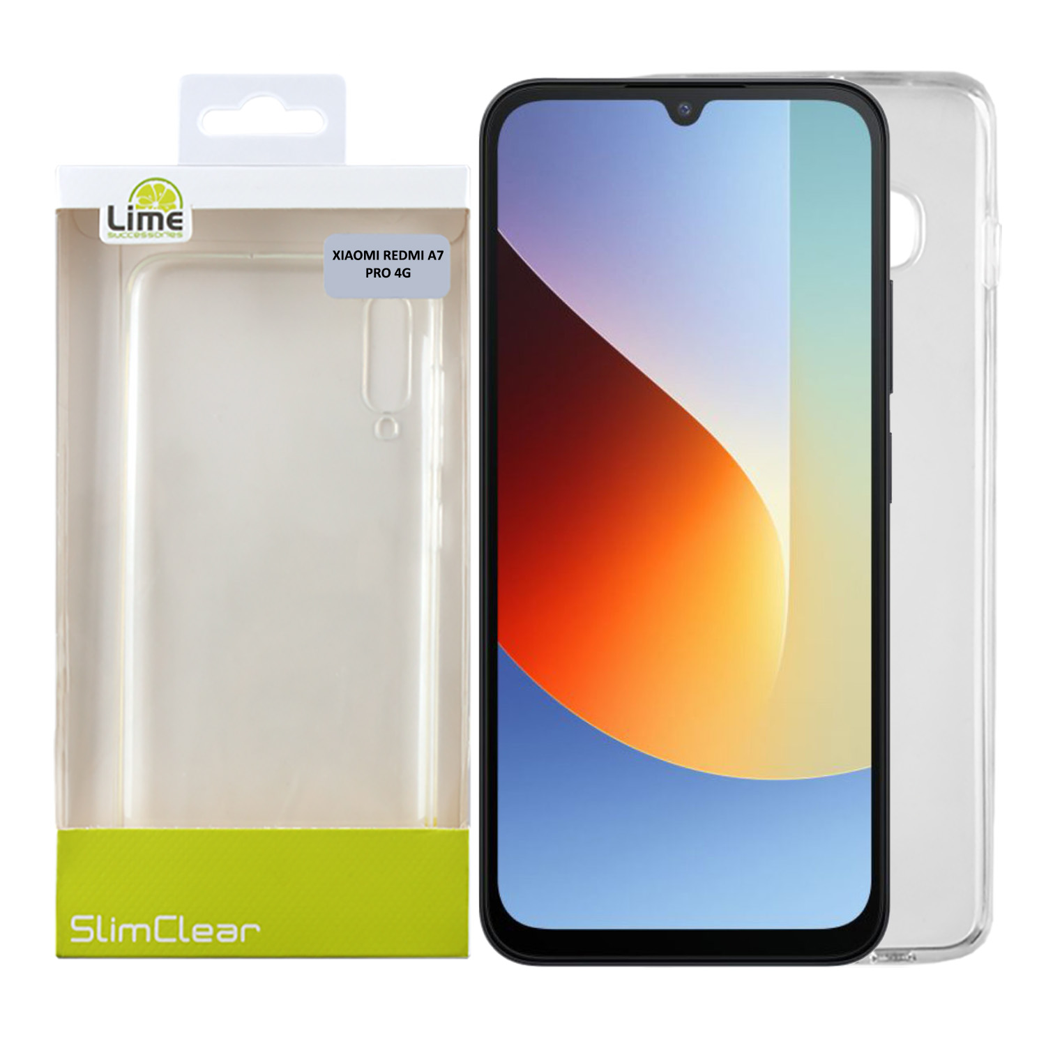 LIME ΘΗΚΗ XIAOMI REDMI A7 PRO 4G 6.9" SLIMCLEAR TPU FULL CAMERA PROTECTION ΔΙΑΦΑΝΗ