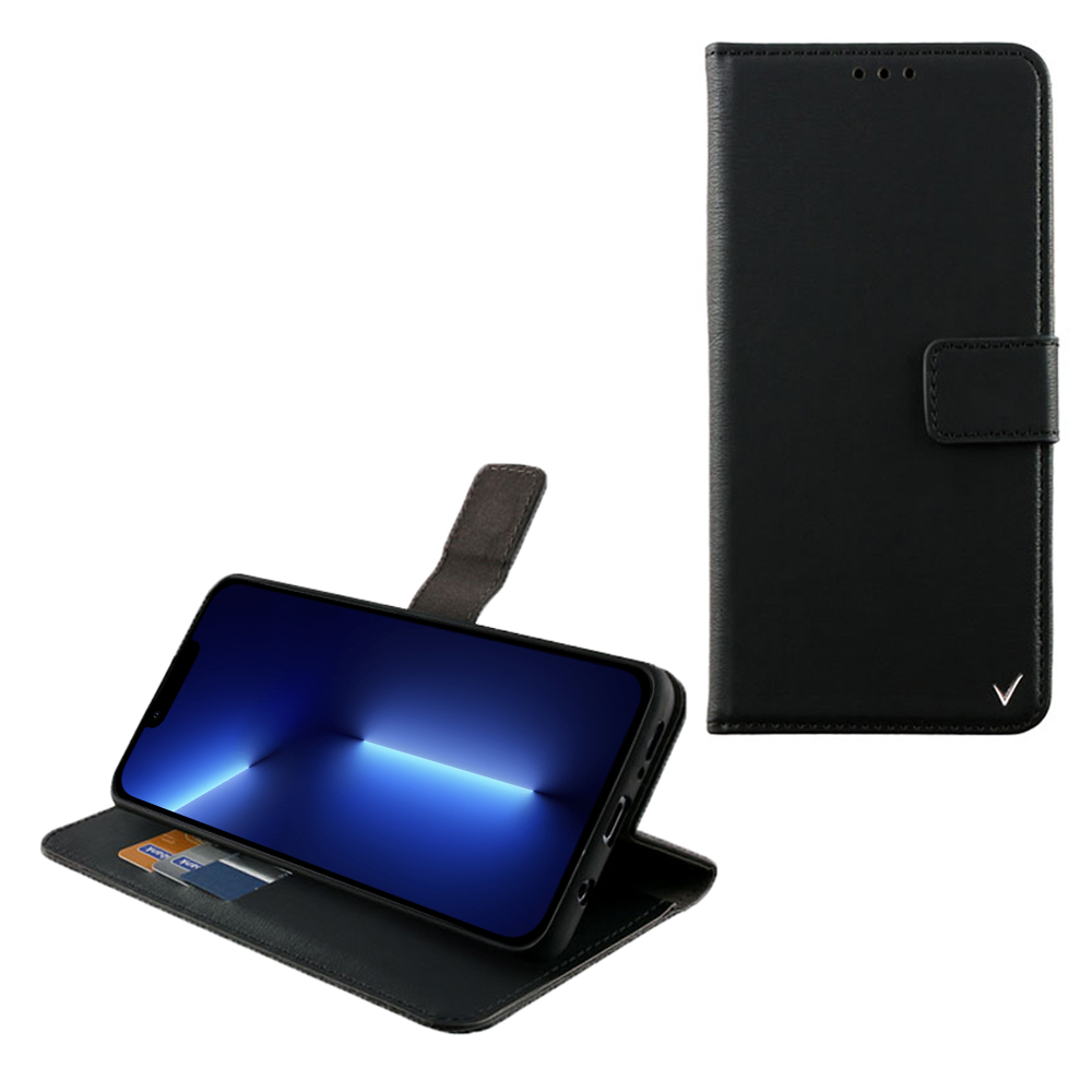 VOLTE-TEL ALLURE ΘΗΚΗ IPHONE 13 PRO 6.1in MAGNET BOOK STAND CLIP BLACK