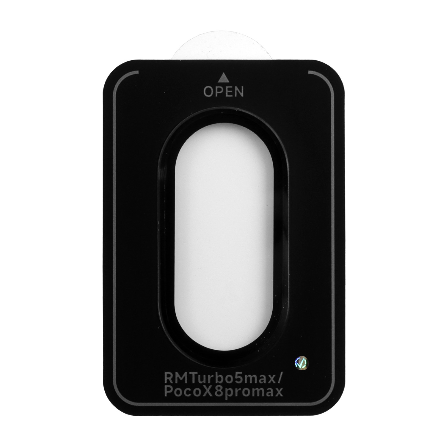 VOLTE-TEL CAMERA GLASS COVER XIAOMI POCO X8 PRO MAX 5G 6.83in 9H 0.33MM EASY APPLICATION SIERRA BLACK - Image 2