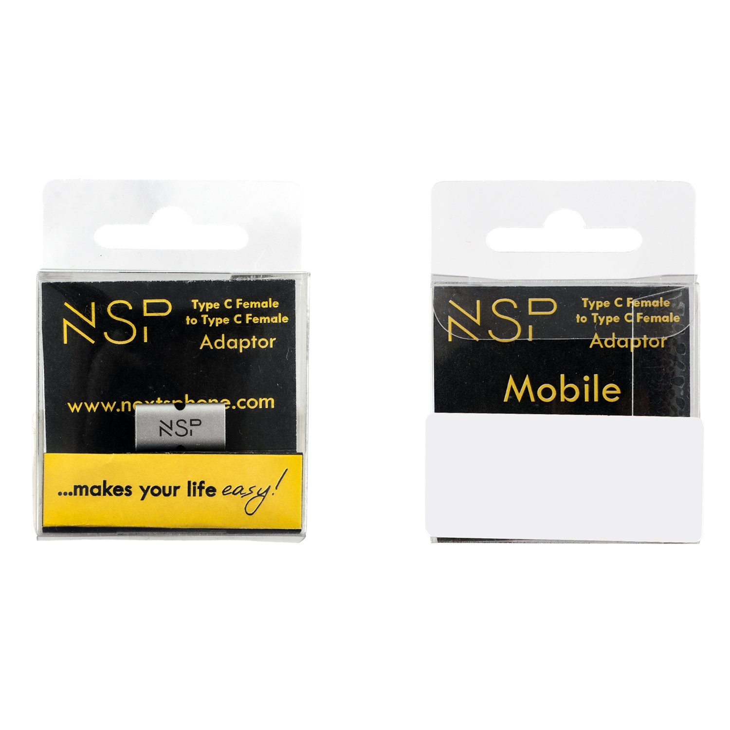 NSP ΜΕΤΑΤΡΟΠΕΑΣ TYPE C FEMALE TO TYPE C FEMALE 80GBPS 240W 48V 5A ALUMINIUM SILVER - Image 9