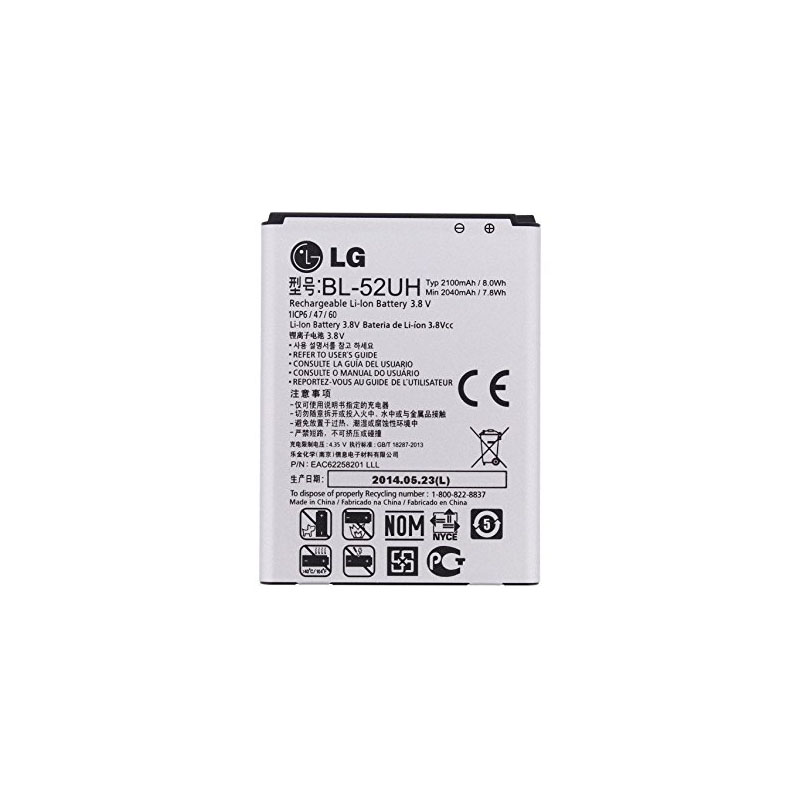matshop.gr - ΜΠΑΤΑΡΙΑ LG BL-52UH D320 L70/D280 L65 2100mAh BULK 3P OR