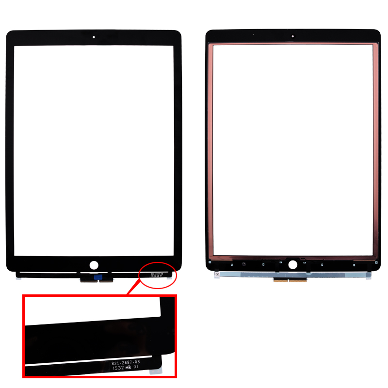 matshop.gr - IPAD PRO 2015 A1584/Α1652 TOUCH SCREEN+LENS BLACK 3P OR