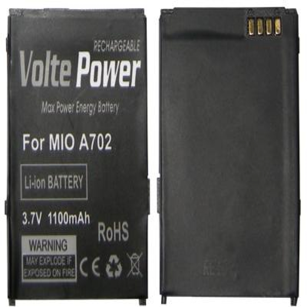 matshop.gr - ΜΠΑΤΑΡΙΑ MIO A702 1100mAh Li-ion VoltePower