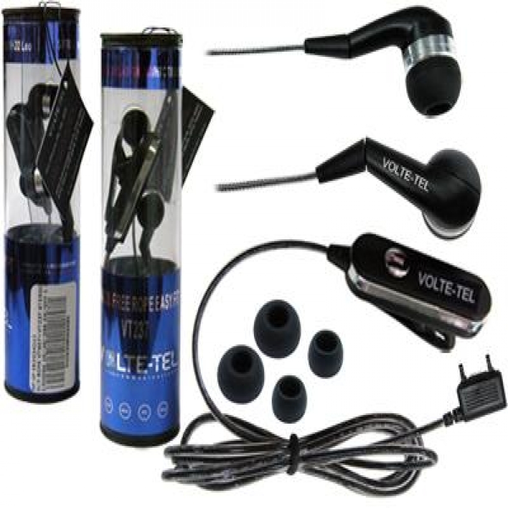 matshop.gr - HANDS FREE SONY ERICSSON K750 ROPE VT607+VT237 STEREO ON/OFF 2pcs BLACK