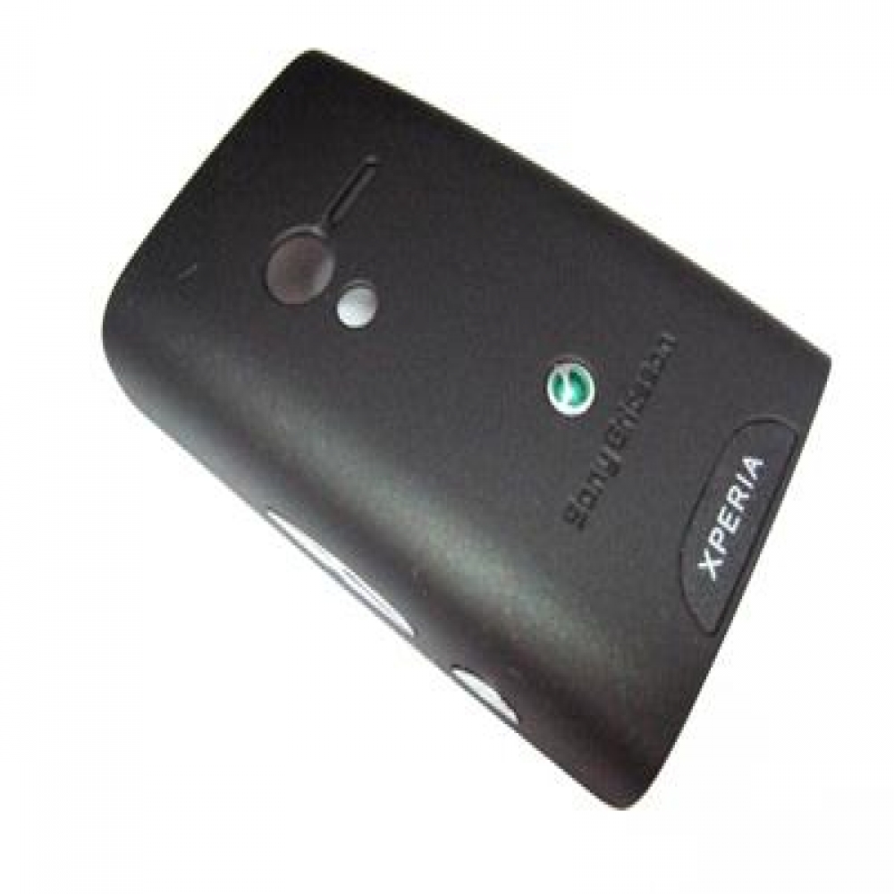 matshop.gr - SONY ERICSSON X10 mini BATTERY COVER BLACK ORIGINAL SERVICE PACK