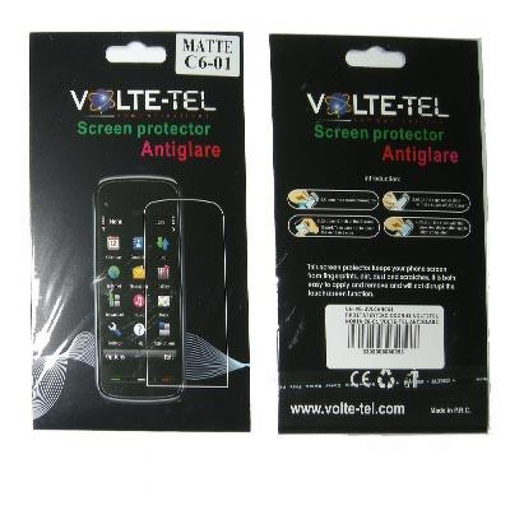 matshop.gr - VOLTE-TEL SCREEN PROTECTOR NOKIA C6-01 3.2" ANTIGLARE