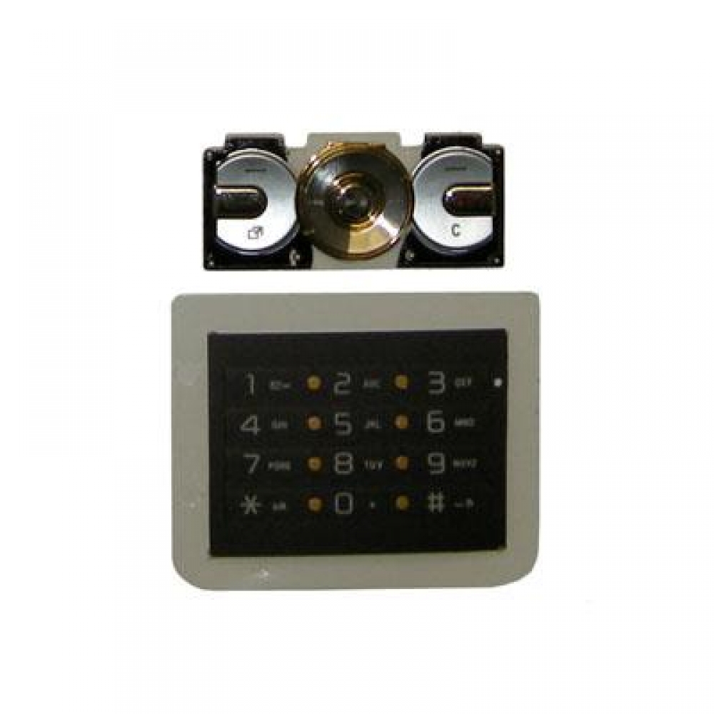 matshop.gr - SONY ERICSSON W705/W715 SILVER ΠΛΗΚΤΡΟΛΟΓΙΟ UP-BLACK DOWN