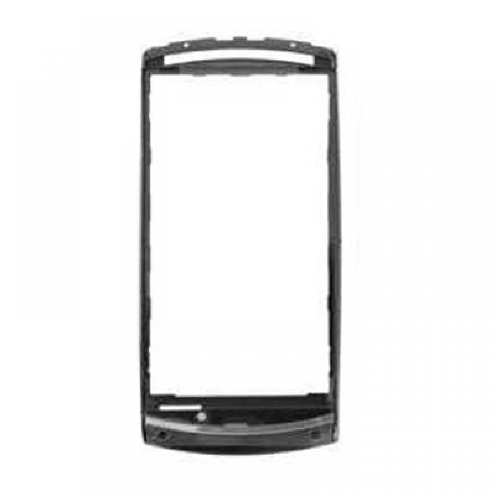 matshop.gr - SONY ERICSSON U8i VIVAZ PRO FRONT COVER BLACK ORIGINAL SERVICE PACK
