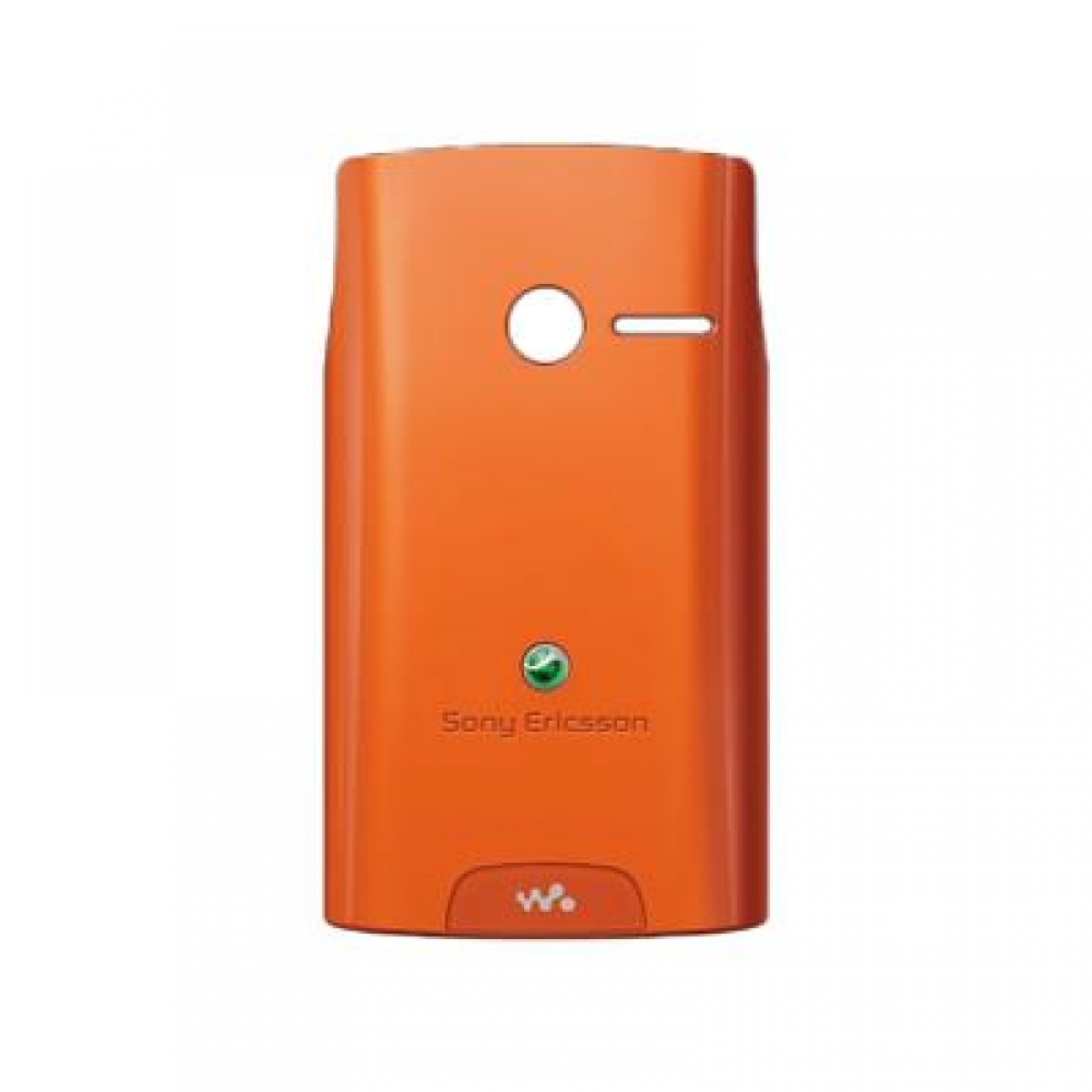 matshop.gr - SONY ERICSSON W150i YENDO BATTERY COVER ORANGE ORIGINAL SERVICE PACK