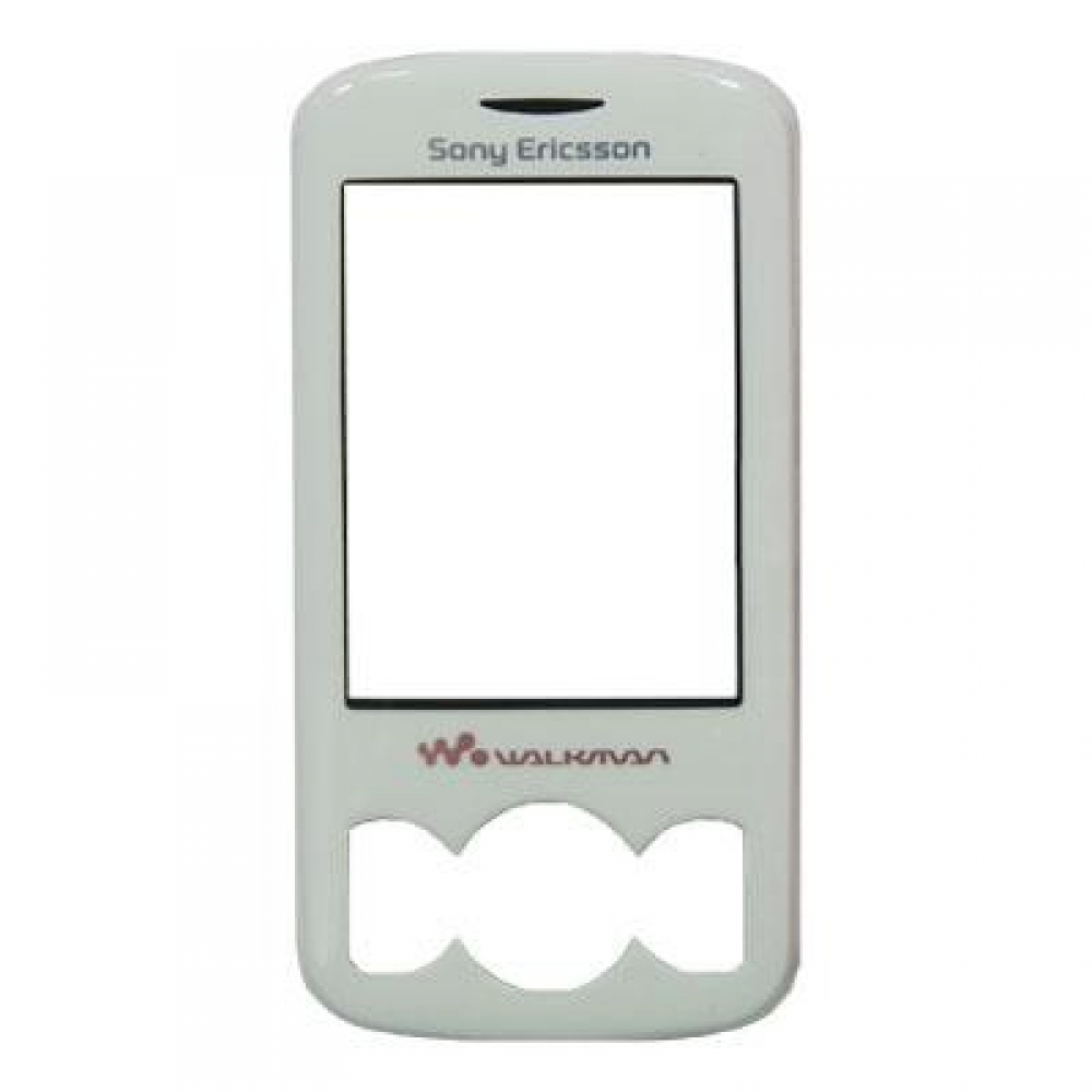matshop.gr - SONY ERICSSON W100i SPIRO WHITE-PINK FRONT COVER +LENS ORIGINAL SERVICE PACK