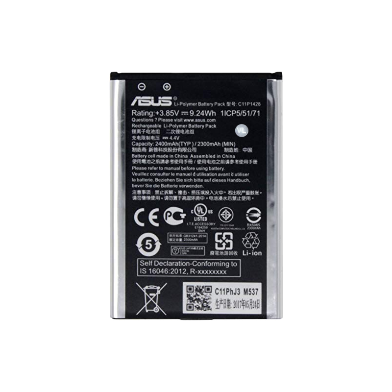 matshop.gr - ΜΠΑΤΑΡΙΑ ASUS C11P1428 ZENFONE 2 ZE500KL 2400mAh BULK 3P OR