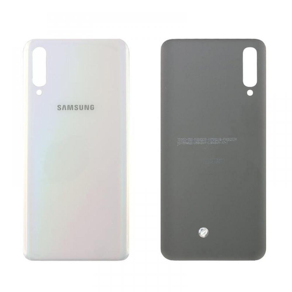 matshop.gr - SAMSUNG A50 2019 A505 BATTERY COVER WHITE 3P OR