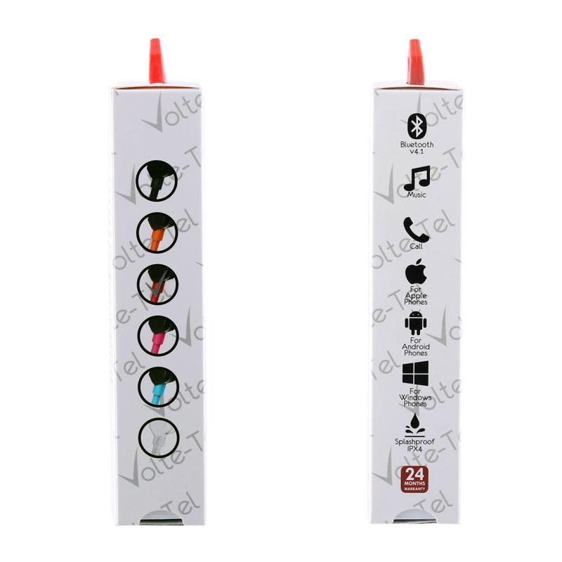 matshop.gr - VOLTE-TEL BLUETOOTH STEREO HANDS FREE V SOUND SPORT VT600 RED