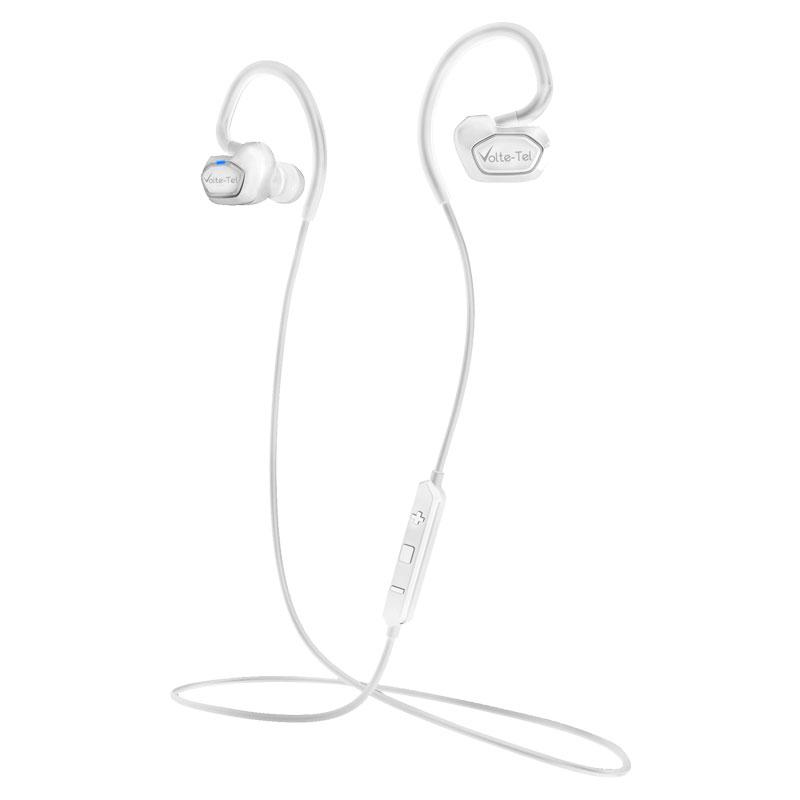 matshop.gr - VOLTE-TEL BLUETOOTH STEREO HANDS FREE V SOUND SPORT VT600 WHITE