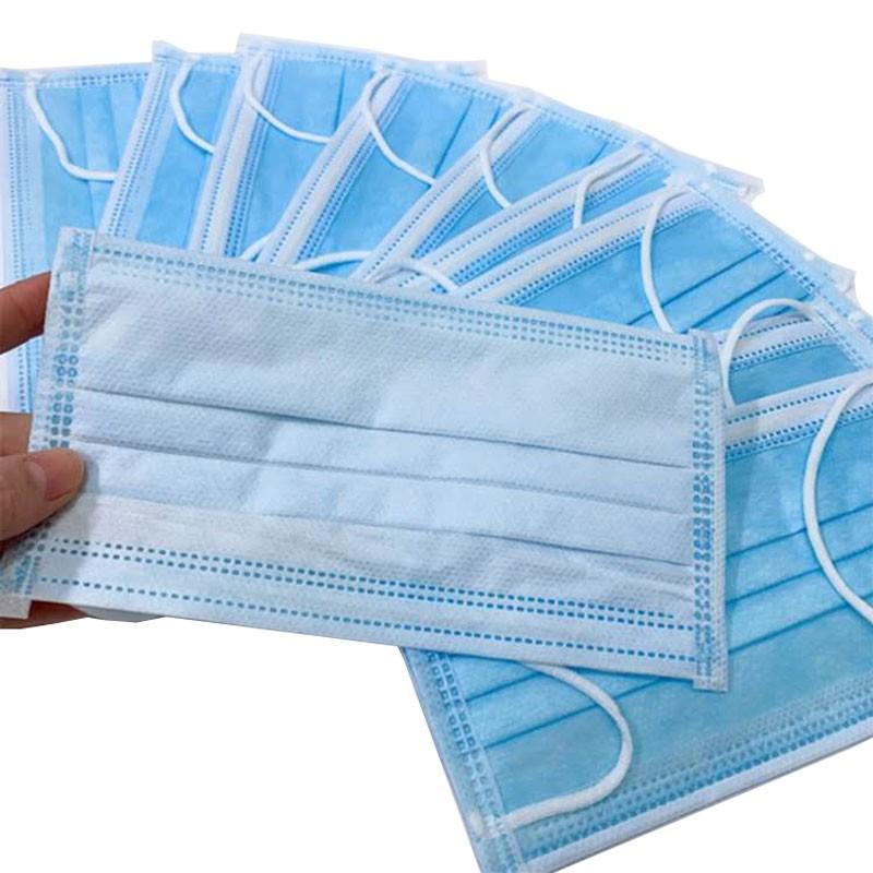 matshop.gr - ΜΑΣΚΑ ΠΡΟΣΤΑΣΙΑΣ ΠΡΟΣΩΠΟΥ 3-PLY (ΤΡΙΠΛΗΣ ΕΠΙΣΤΡΩΣΗΣ) ΤΥΠΟΥ ΧΕΙΡΟΥΡΓΙΚΗ ΜΠΛΕ ΜΕ ΛΑΣΤΙΧΟ ΣΕ ΣΥΣΚΕΥΑΣΙΑ ΜΕΤΑΦΟΡΑΣ