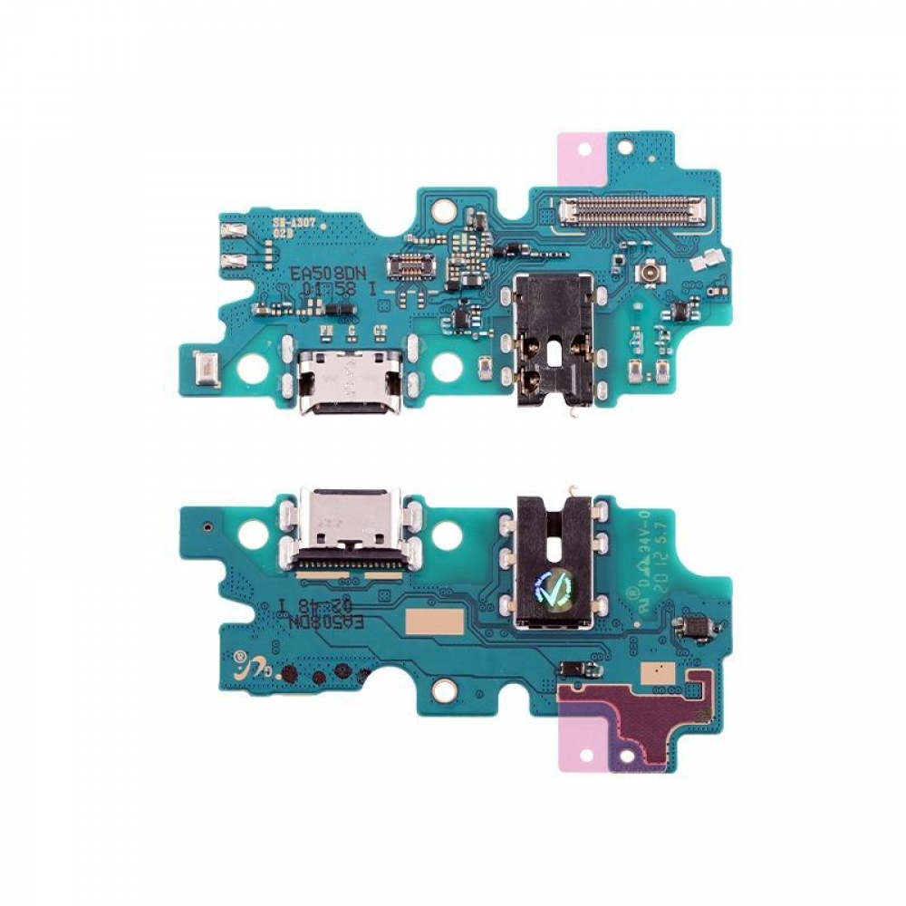 matshop.gr - SAMSUNG A30S A307 (TYPE C) ΠΛΑΚΕΤΑ ΚΟΝΕΚΤΟΡΑ ΦΟΡΤΙΣΗΣ+AUDIO JACK+ΕΠΑΦΗ ΚΕΡΑΙΑΣ-ΜΙΚΡΟΦΩΝΟ GH96-12857A ORIGINAL SERVICE PACK