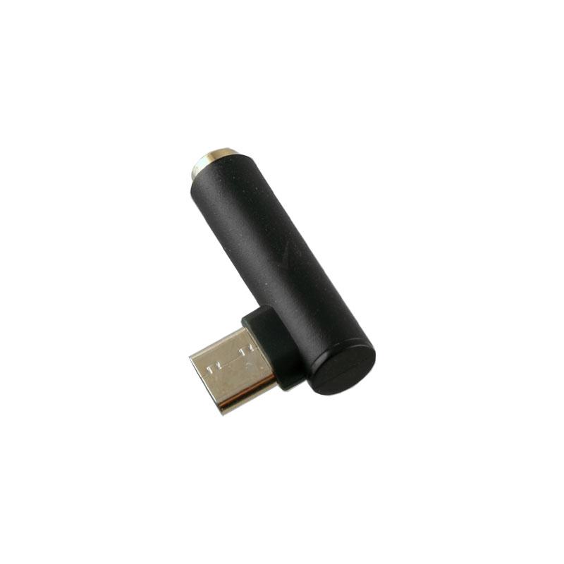 matshop.gr - VOLTE-TEL ΜΕΤΑΤΡΟΠΕΑΣ GOLD PLATED AUDIO JACK 3.5MM TO TYPE C BLACK