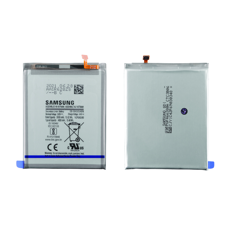 matshop.gr - ΜΠΑΤΑΡΙΑ SAMSUNG EB-BA505ABU A505 A50 2019/A307 A30S 4000mAh BULK 3P OR