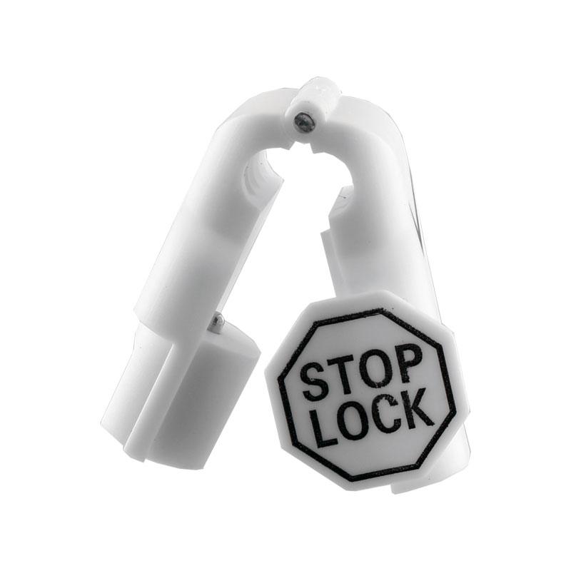 matshop.gr - ΑΝΤΙΚΛΕΠΤΙΚΗ ΑΣΦΑΛΕΙΑ ΓΑΝΤΖΟΥ STOP LOCK 6mm WHITE VOLTE-TEL