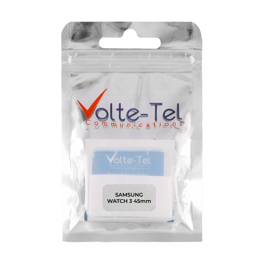 matshop.gr - VOLTE-TEL TEMPERED GLASS SAMSUNG WATCH 3 45mm R840/R845 1.40" 9H 0.30mm 2.5D FULL GLUE FULL COVER