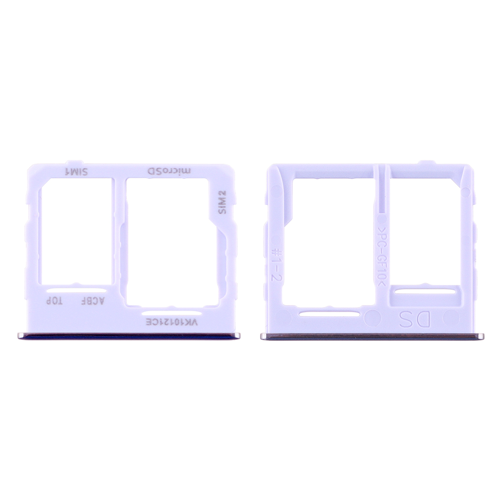 matshop.gr - SAMSUNG A32 5G A326 SIM CARD + MEMORY HOLDER VIOLET GH63-19393D ORIGINAL SERVICE PACK