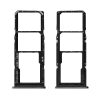 matshop.gr - SAMSUNG A70 A705 DUAL SIM CARD + MEMORY HOLDER BLACK GH98-44196A ORIGINAL SERVICE PACK