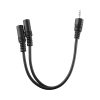 matshop.gr - VOLTE-TEL ΑΝΤΑΠΤΟΡΑΣ HEADSET JACK 3.5mm ΑΡΣΕΝΙΚΟ ΣΤΕΡΕΟ ΣΕ 2x Jack 3.5mm ΘΗΛΥΚΟ ΣΤΕΡΕΟ