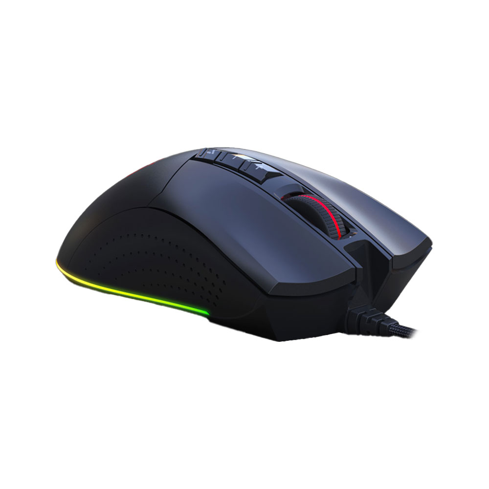 matshop.gr - BLOODY ΕΝΣΥΡΜΑΤΟ ΠΟΝΤΙΚΙ ES9 PLUS ΜΕ 2 ΕΞΤΡΑ ΠΛΗΚΤΡΑ USB RGB ESPORTS GAMING MOUSE 10,000 CPI BLACK GR
