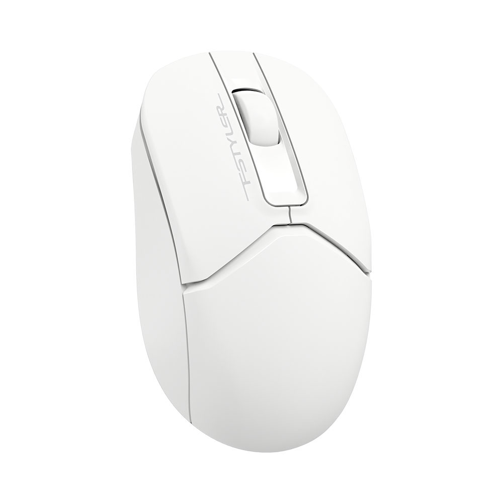 matshop.gr - A4 TECH FSTYLER BLUETOOTH/ΑΣΥΡΜΑΤΟ ΠΟΝΤΙΚΙ FB12S WIRELESS 2.4G MOUSE 1200 DPI ΑΘΟΡΥΒΟ CLICK WHITE GR