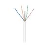 matshop.gr - HYPER-FIX ΚΑΛΩΔΙΟ ΔΙΚΤΥΟΥ UTP CAT-6 CCA 23/1 SOLID 5.8mm PVC ΡΟΛΟ 100m 250MHz 100Ω ECA_CPR/CE/SOHO PASS 70m FLUKE TEST ΑΣΠΡΟ