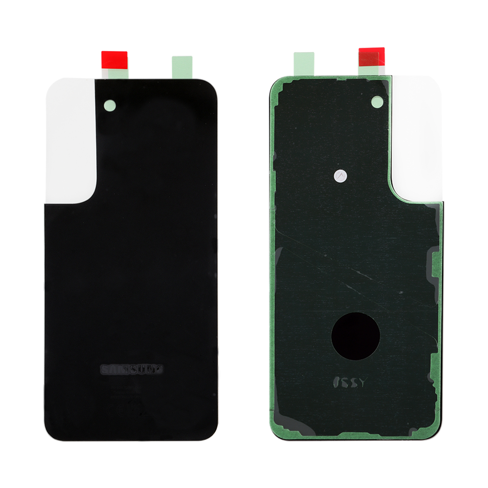 matshop.gr - SAMSUNG S22 5G S901 BATTERY COVER ΜΕ ΑΥΤΟΚΟΛΛΗΤΗ ΤΑΙΝΙΑ ΑΔΙΑΒΡΟΧΟΠΟΙΗΣΗΣ BLACK