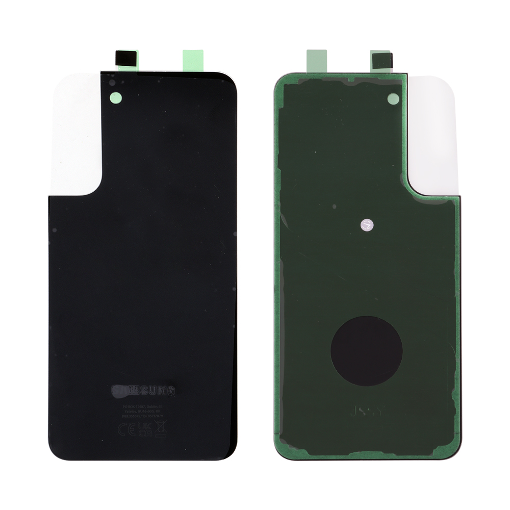 matshop.gr - SAMSUNG S22 PLUS 5G S906 BATTERY COVER ΜΕ ΑΥΤΟΚΟΛΛΗΤΗ ΤΑΙΝΙΑ ΑΔΙΑΒΡΟΧΟΠΟΙΗΣΗΣ BLACK