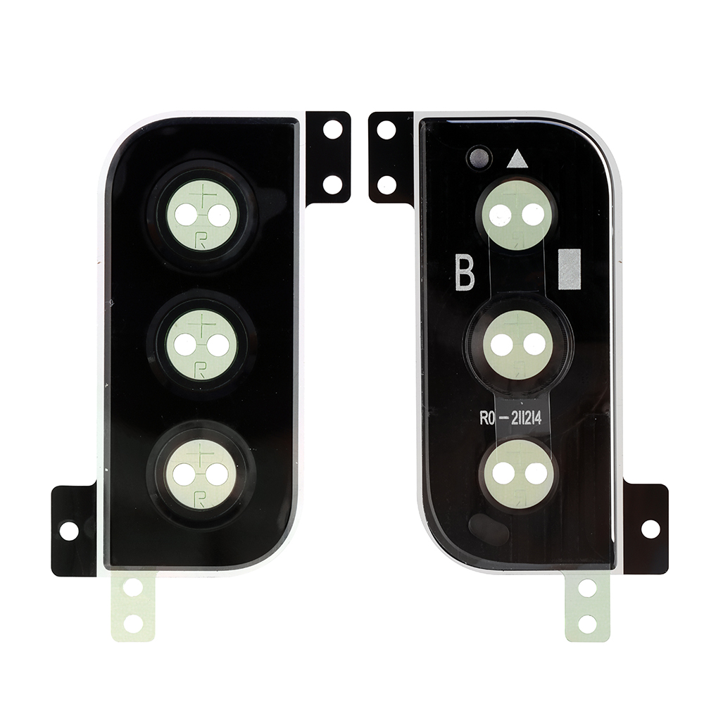 matshop.gr - SAMSUNG S22 5G S901 CAMERA FRAME BLACK GH98-47028A ORIGINAL SERVICE PACK