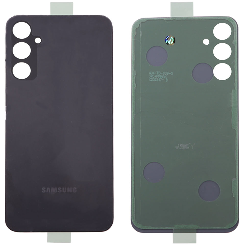 matshop.gr - SAMSUNG A34 5G A346 BATTERY COVER BLACK 3P OR