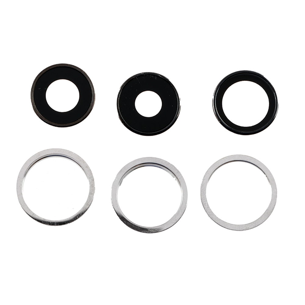 matshop.gr - IPHONE 13 PRO/13 PRO MAX CAMERA COVER + LENS SET 6 PCS SILVER 3P OR